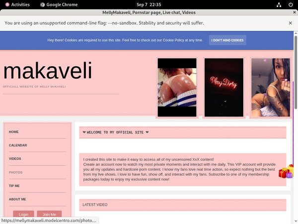 Account Free MellyMakaveli
