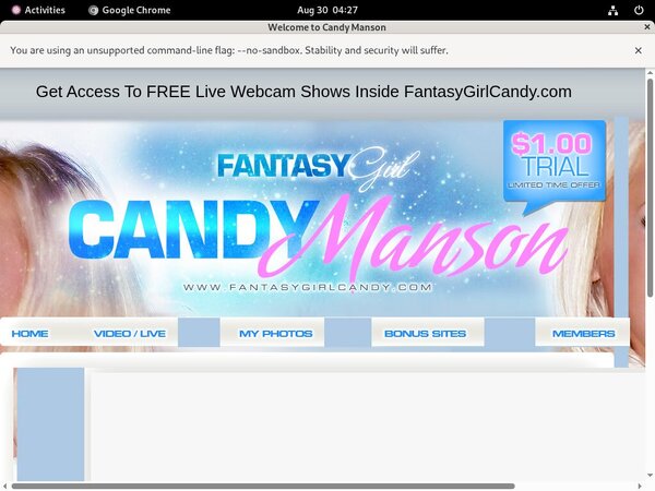 Accounts For Fantasy Girl Candy