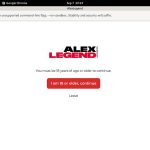 Alex Legend Free Video
