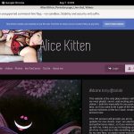 Alicekitten.modelcentro.com Acc