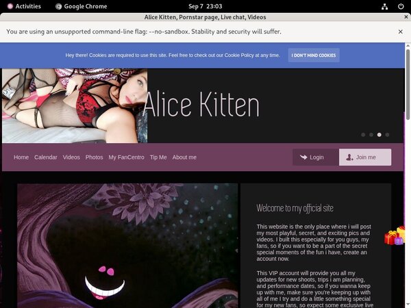 Alicekitten.modelcentro.com Dildo