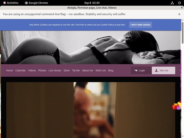 Anisyia.xxx Paypal Sign Up