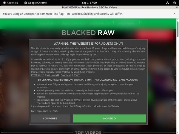 Blacked Raw Renew Subscription