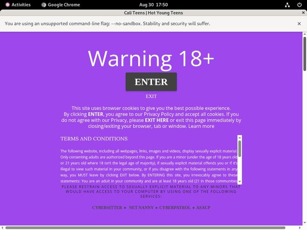 Cali Teens Free User