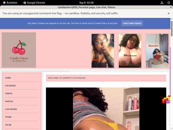 CamilacherryXXX For Free