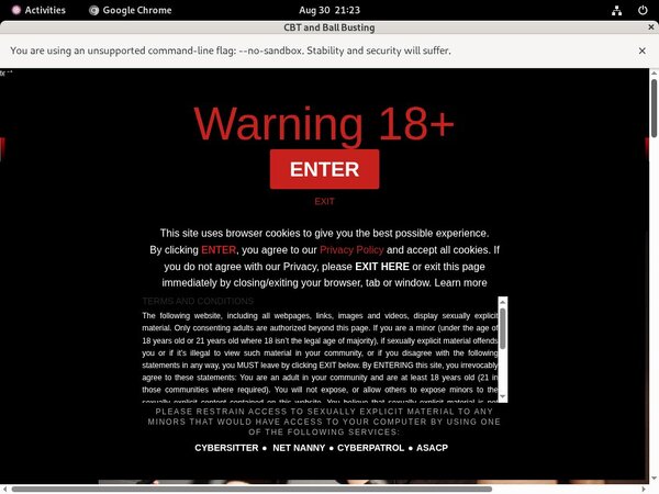 Cbtandballbusting.com Code