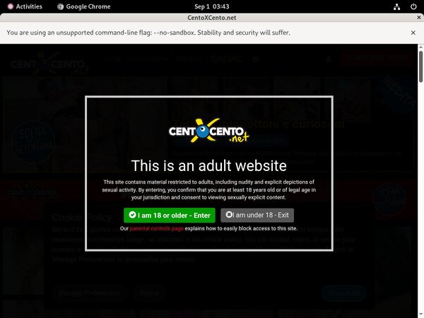Cento X Cento Promo Code