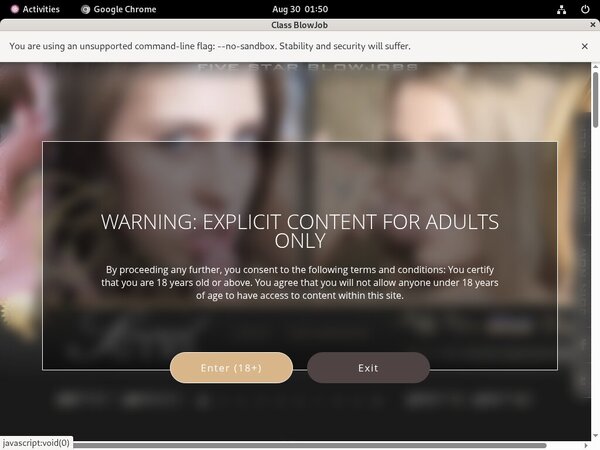 Class Blowjob Premium Password