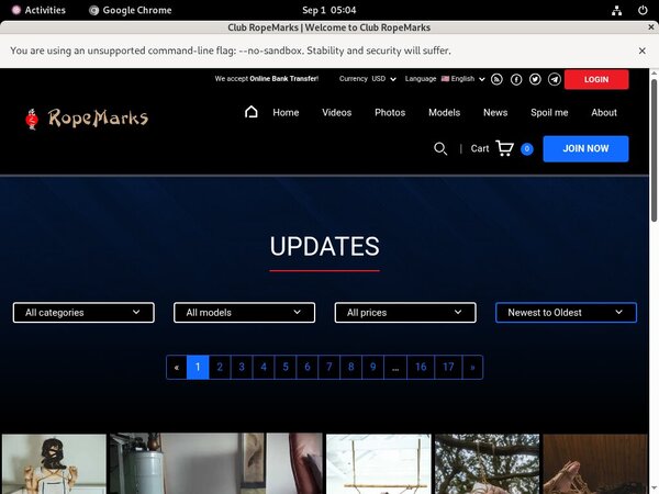 Club Rope Marks With Amex