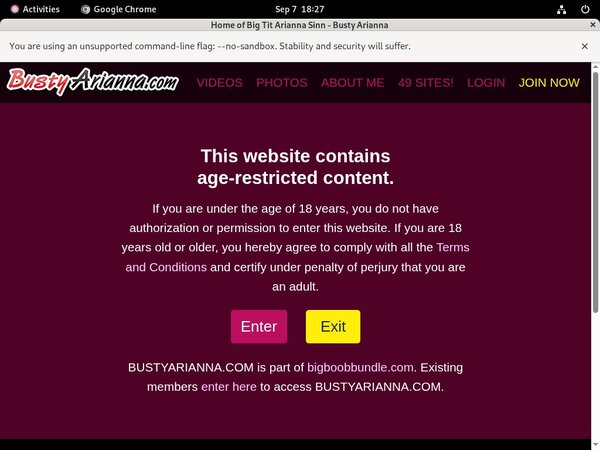 Create Busty Arianna Account