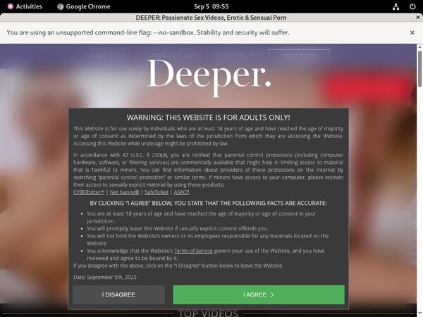 Deeper.com Users