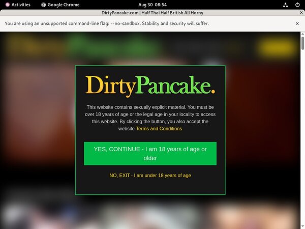 Dirty Pancake Websites