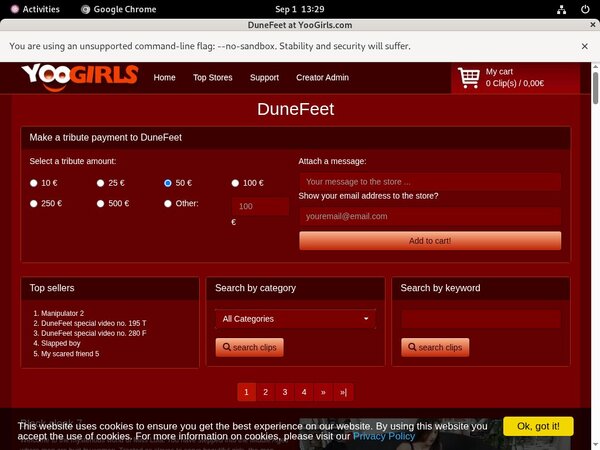 Dunefeet Promo Dunefeet Promo
