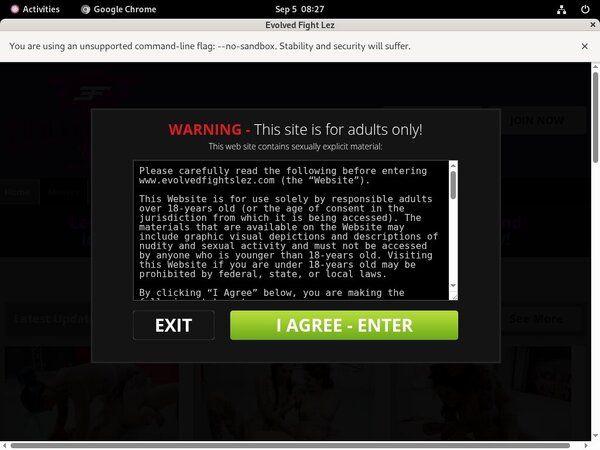 Evolved Fights Lez Coupon Code