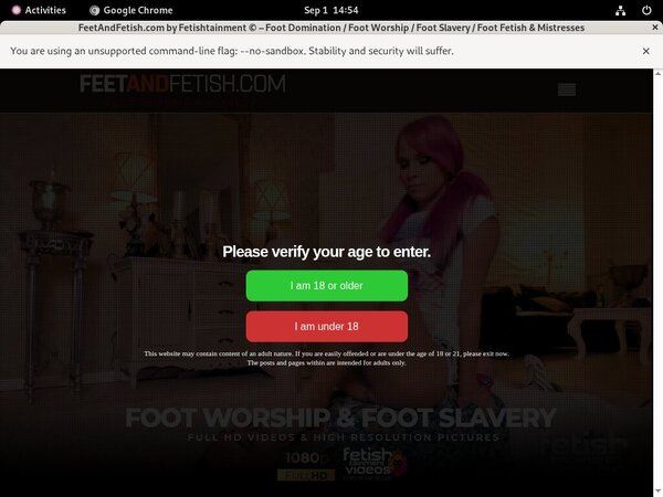 Feetandfetish Login Account
