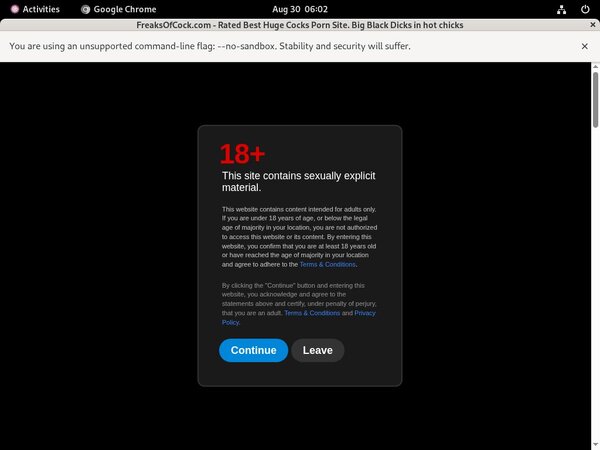 Freaks Of Cock Filme