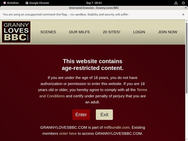Free Access Granny Loves BBC