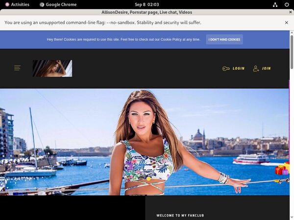 Free AllisonDesire Login