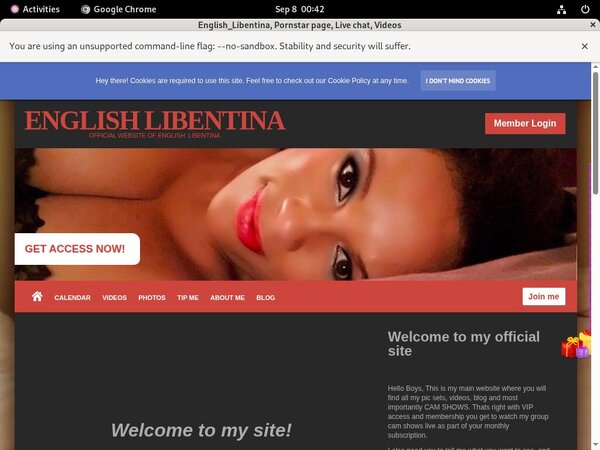 Free Englishlibentina.modelcentro.com Trial