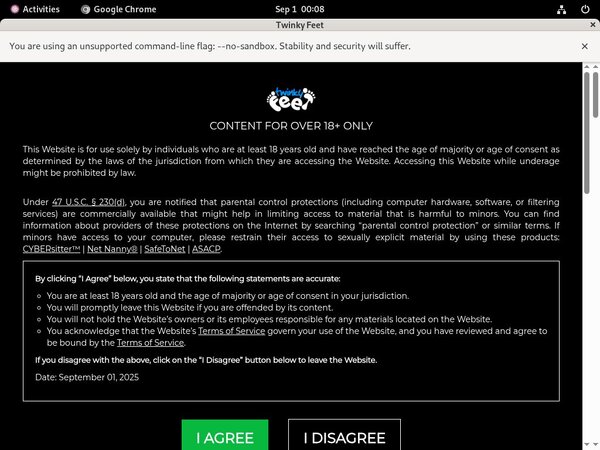 Free Login Twinkyfeet.com