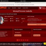 Free Moneyprincess Isabell Login Account