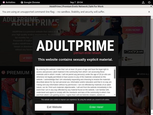 Free Trial Adult Prime Gay Discount