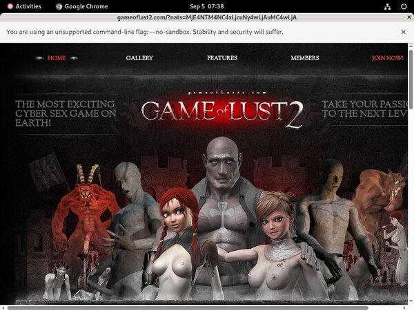 Game Of Lust 2 Netbilling