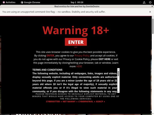 Gentledesire Valid Password