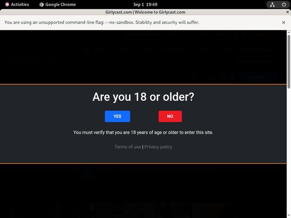 GirlyCast.com Solo