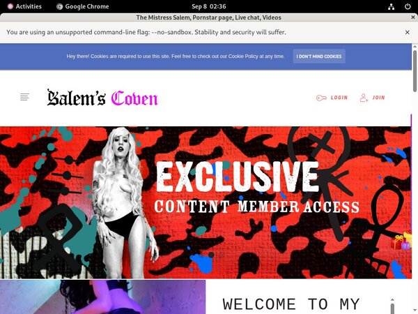 Goddesssalem.com Free Trial Password