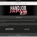 Handjob Japan Website Password