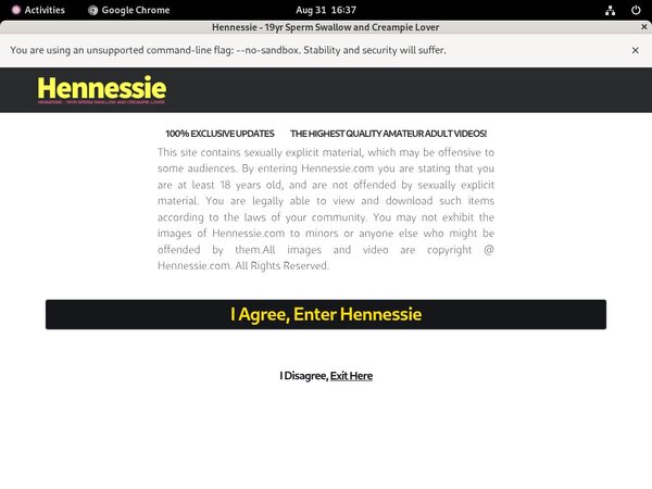 Hennessie Best Porn