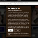 How To Get Into Bareback Plus Free