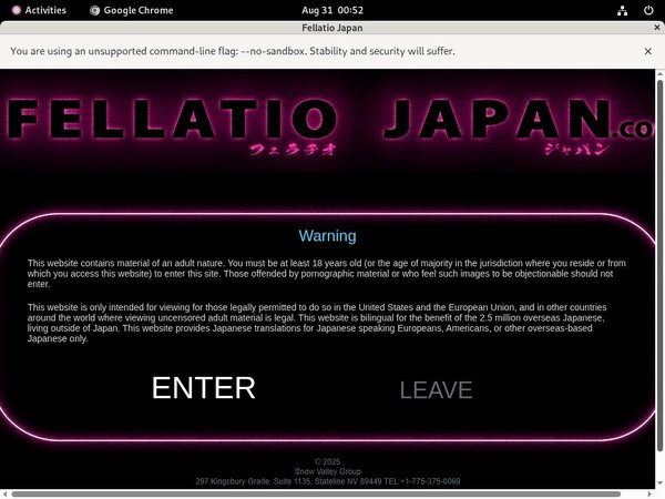 How To Get On Fellatiojapan.com For Free