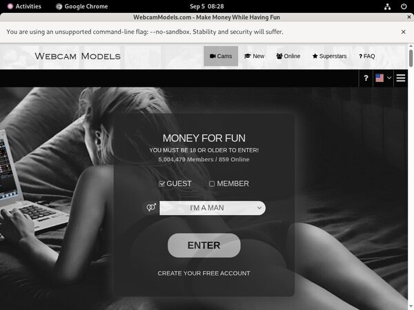 How To Join Models Webcam For Free