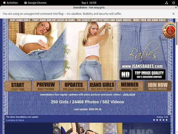 Jeans Babes Free App