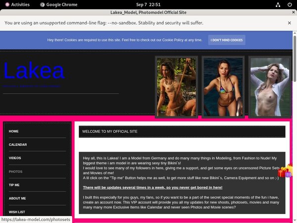 Lakea-model With Pay Pal