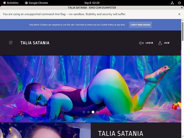 Logins For Taliasatania.modelcentro.com