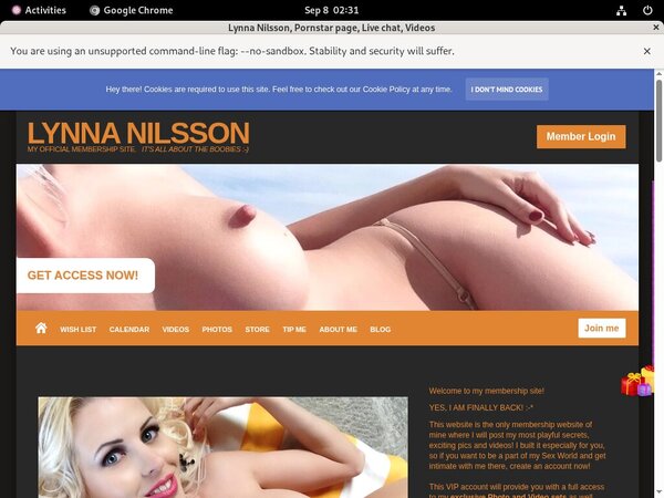 Lynna Nilsson Buy Membership