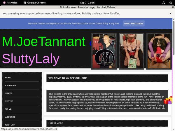 M.JoeTannant Free Mobile