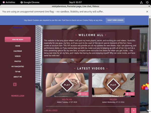 Mistydareious.com Code