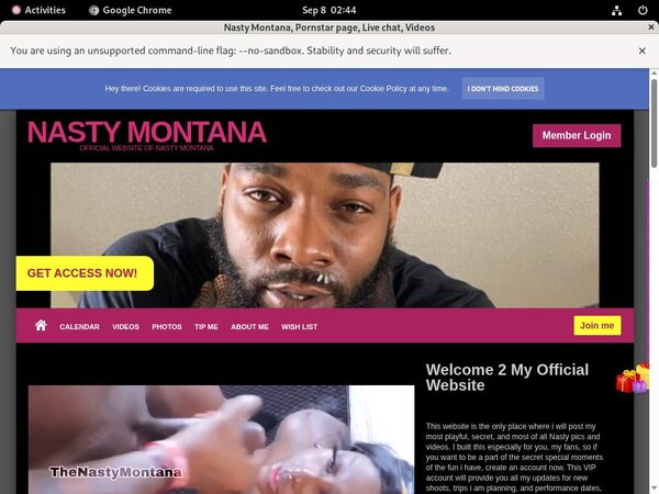 NastyMontana Id Password