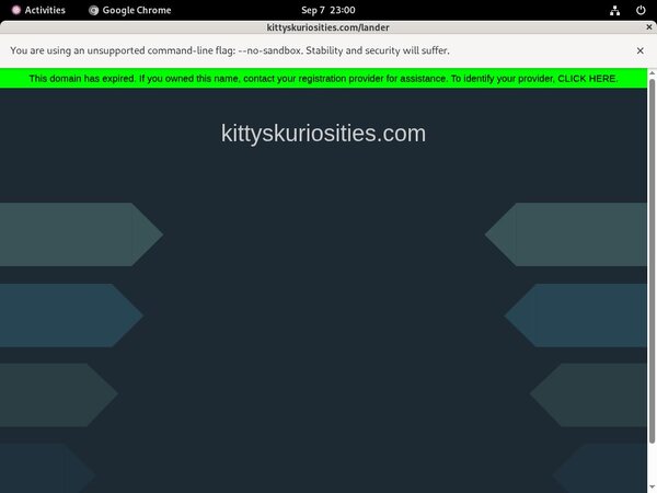 New Free Kitty'sKuriosities Account