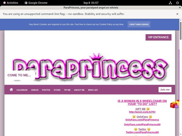 Paraprincess Xx