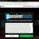 Passionhours.com Username