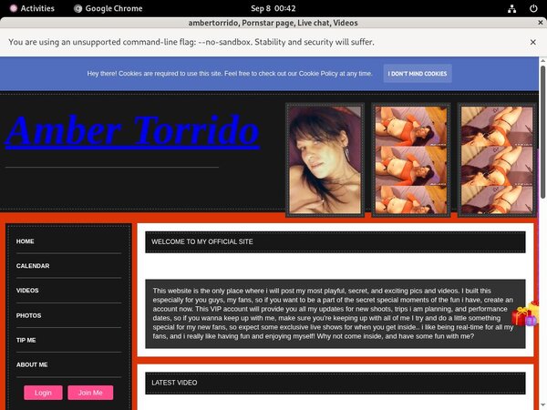 Passwords Ambertorrido.modelcentro.com Free