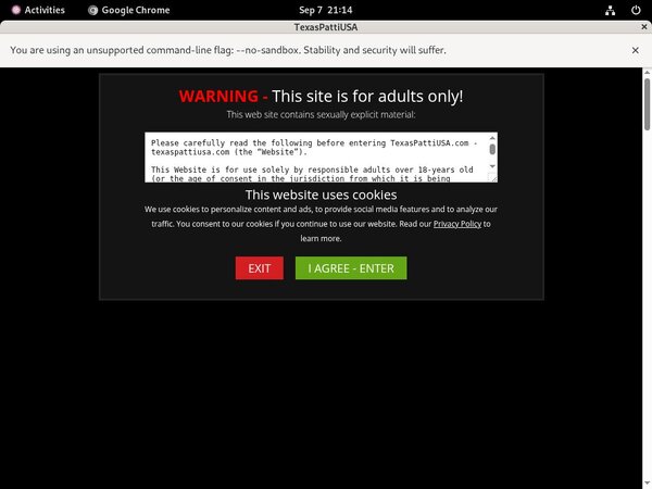 Patti Texas Passwords