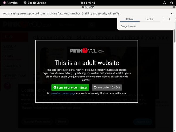 Pinkovod Trial Membership Deal