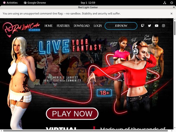 Redlightcenter.com Paypal Option