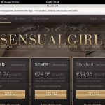 Sensual Girl With Gift Card